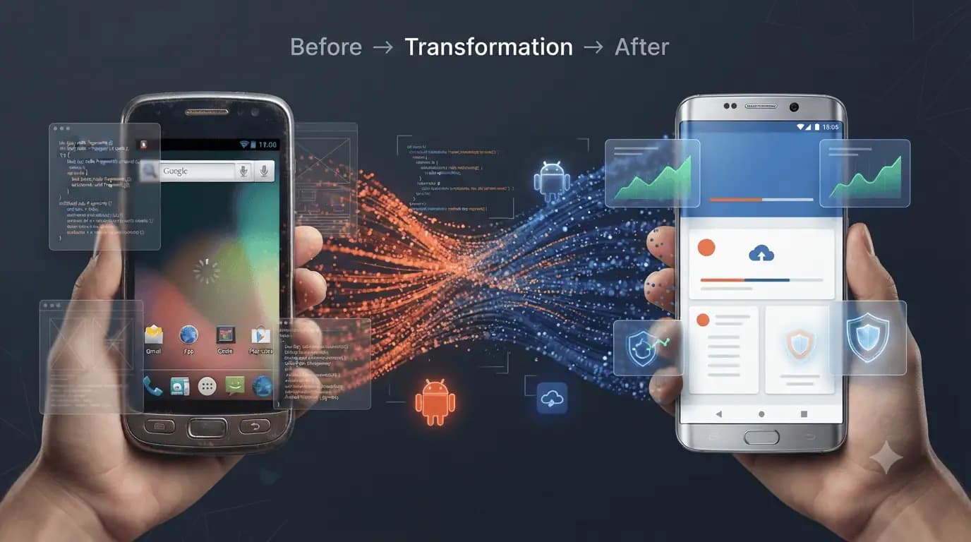 Modernizing an Existing Android App