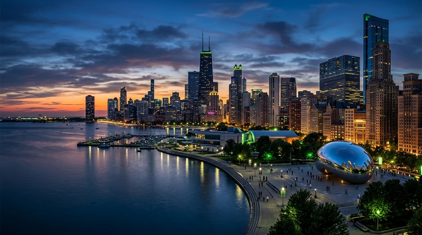 Chicago office and tech team