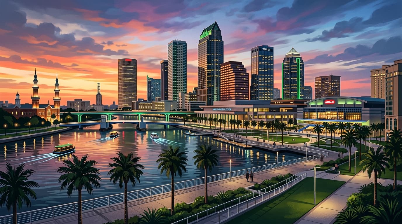 Tampa office and tech team